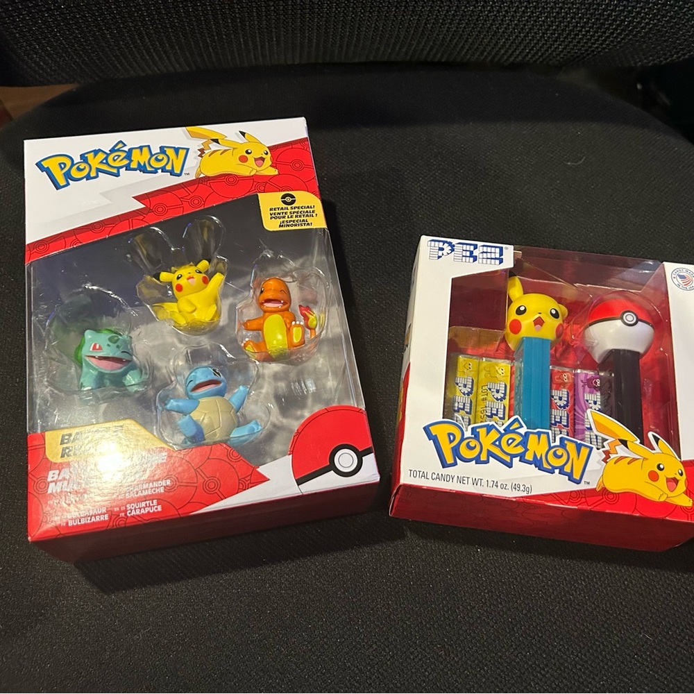 Pokémon BATTLE FIGURE MULTI-PACK™ and PEZ
***Includes both items